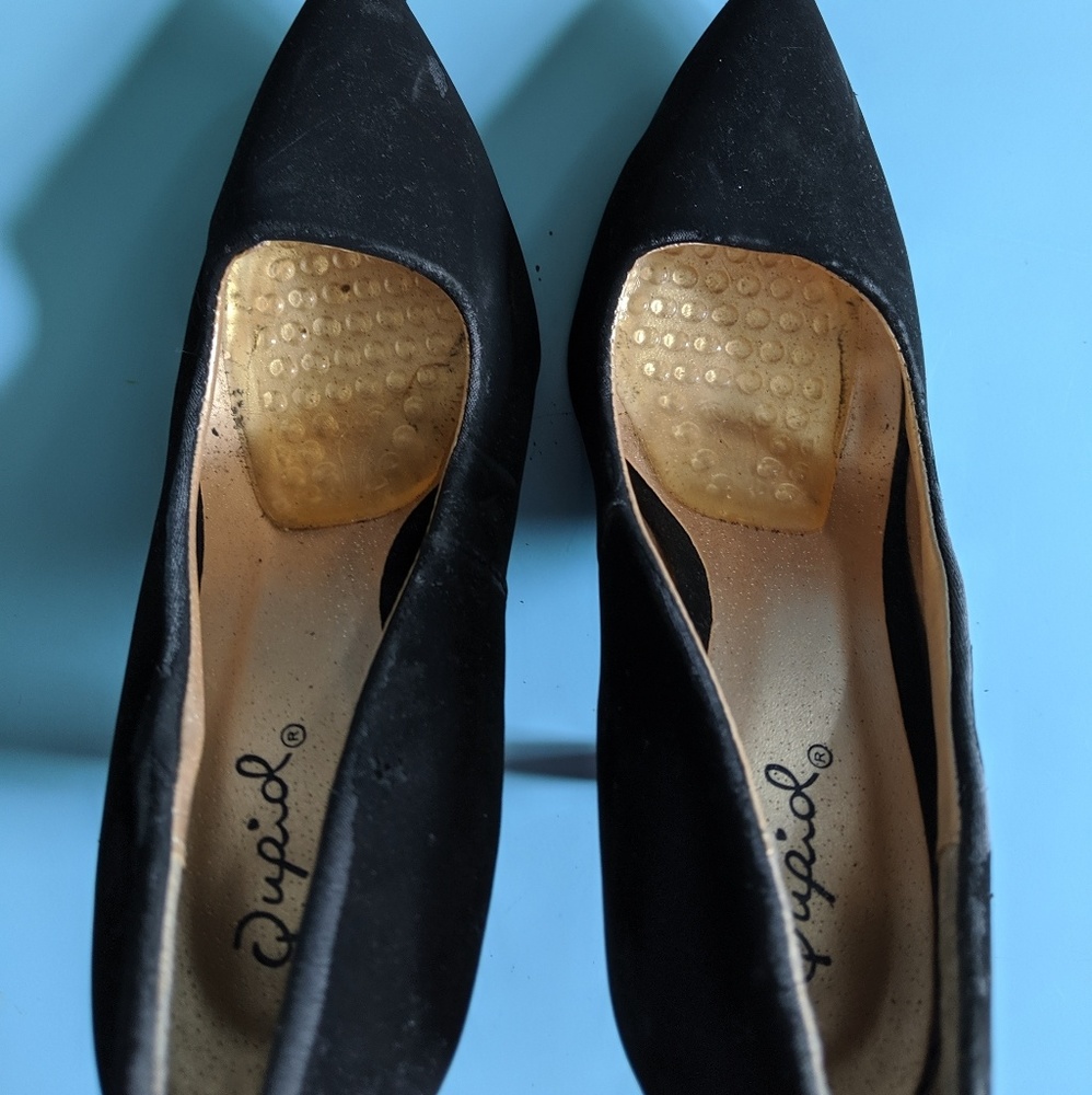 Black Suede Heels
